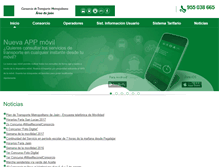 Tablet Screenshot of ctja.es